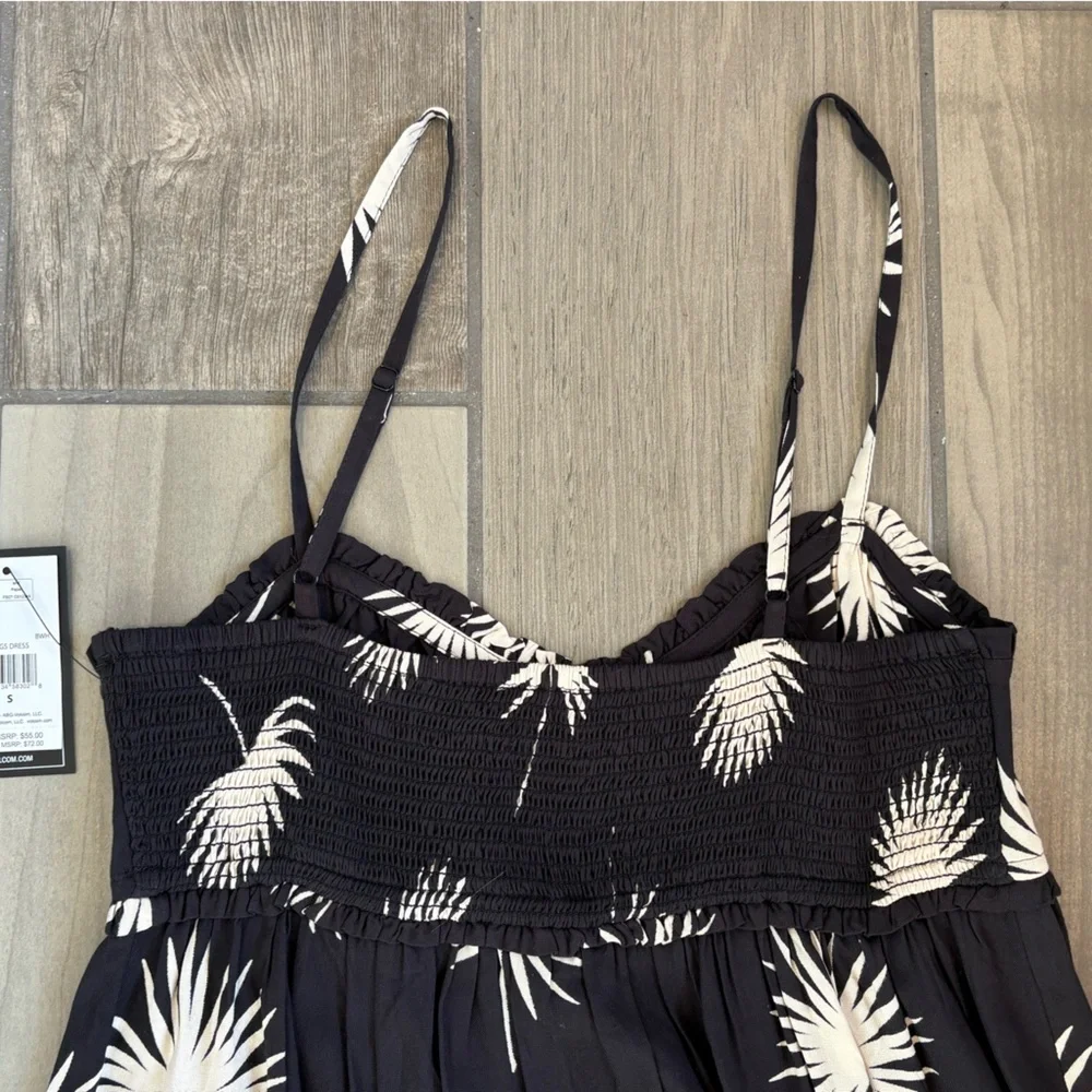 Volcom Black and White Mini Dress - Picture 4 of 7
